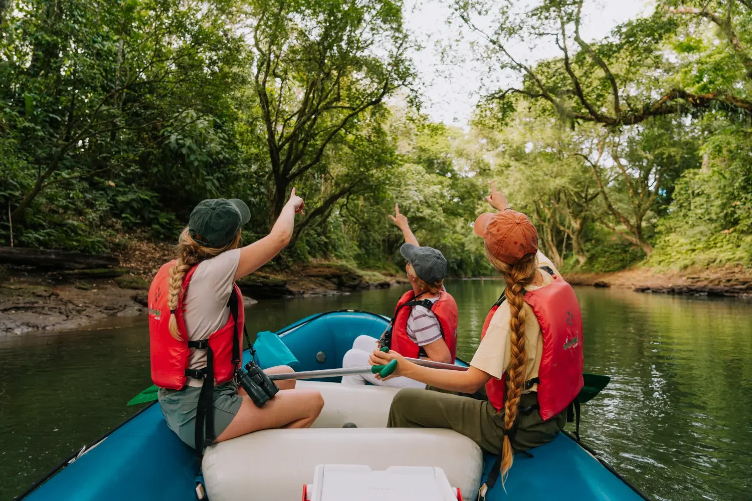 Peñas Blancas River Safari Float
