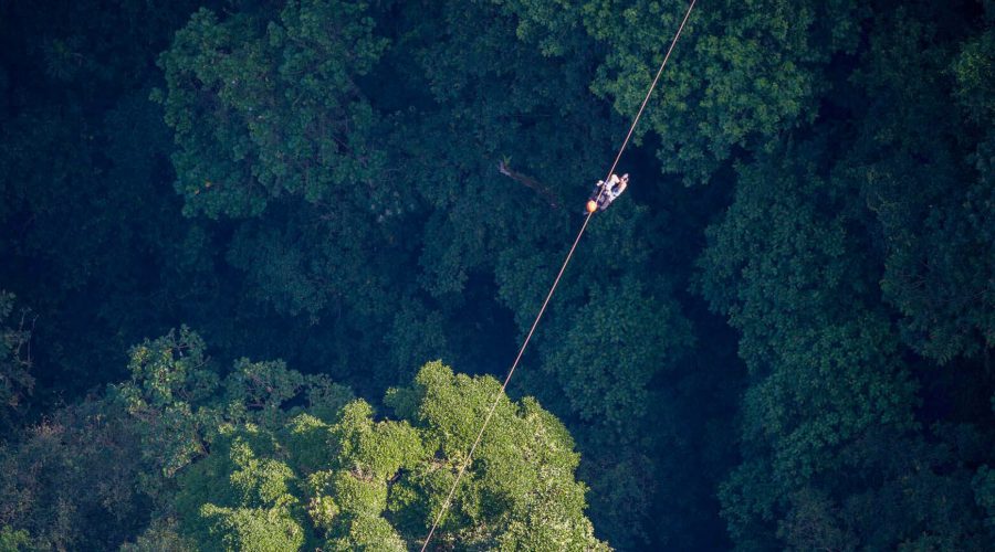 Sky Tram Trek + Zipline